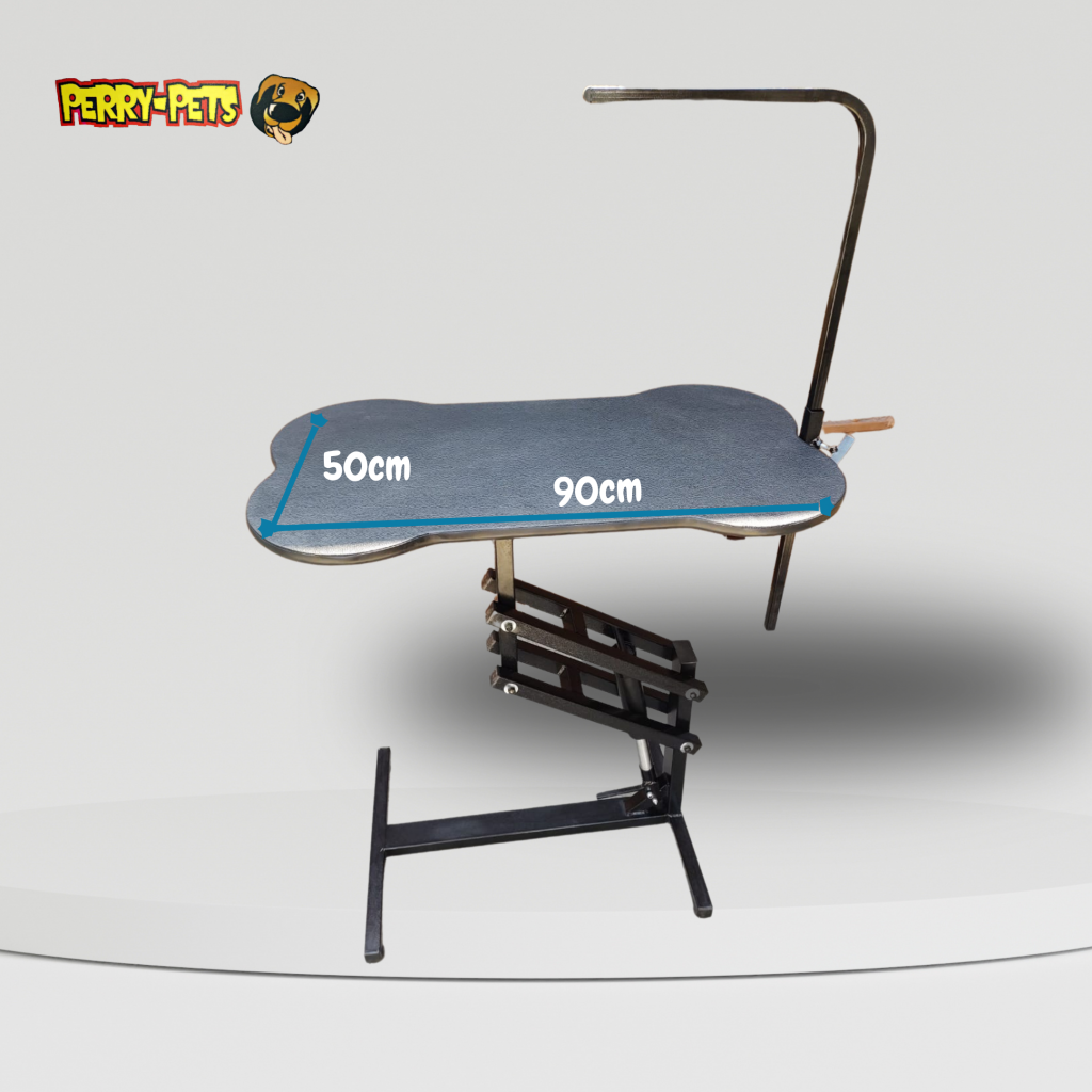 Mesa para estética canina estándar en forma de hueso