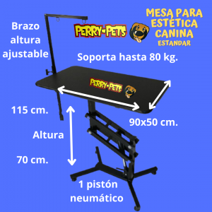 Mesa para Estética canina Estándar